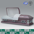 LUXES Wholesales 18ga Metal Casket&Coffin Cremation Service_China Manufactures